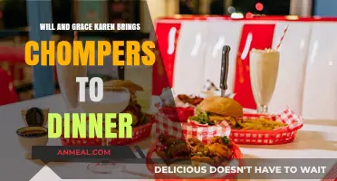 Karen's Hilarious Dinner Surprise: Chompers Steals the Show on Will & Grace