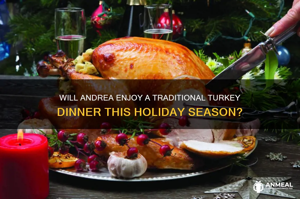 will andrea have turkey dinner