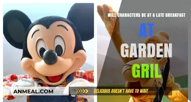 Late Breakfast at Garden Grill: Will Characters Join the Fun?