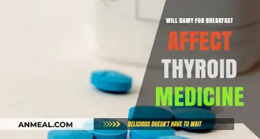 Dairy at Breakfast: Impact on Thyroid Medication Absorption Explained