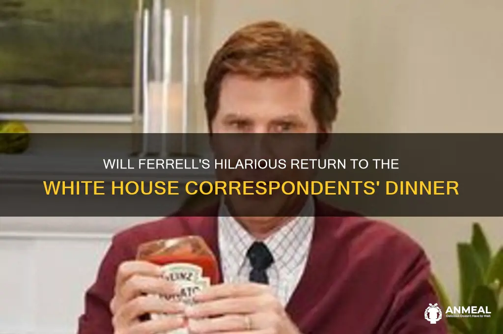 will farrel correspondents dinner