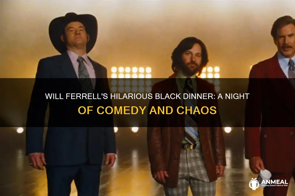 will ferrell black dinner