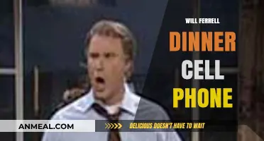 Will Ferrell's Hilarious Dinner Cell Phone Etiquette: A Comedy Goldmine