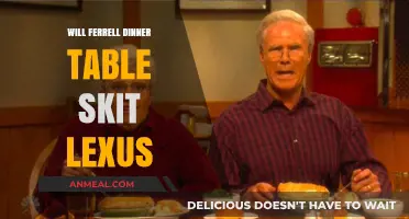 Will Ferrell's Hilarious Lexus Dinner Table Skit: A Must-Watch