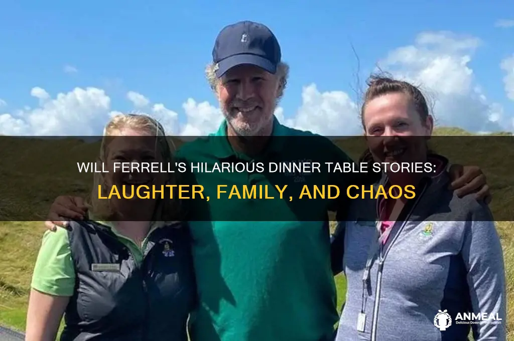 will ferrell dinner table