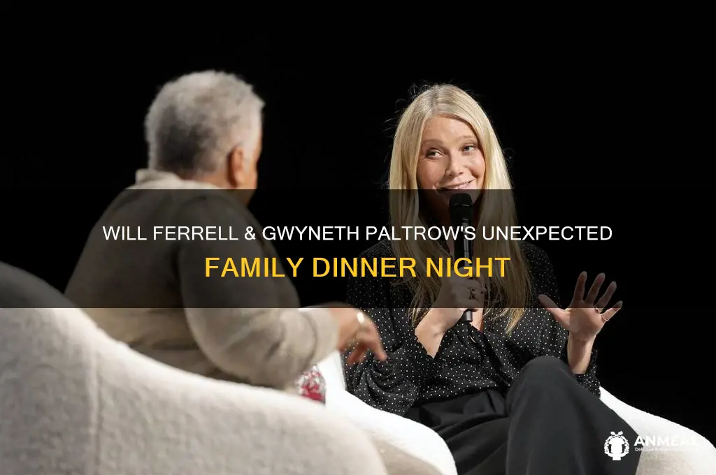 will ferrell gwyneth paltrow family dinner