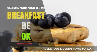 Protein Powder for Breakfast: Healthy Choice or Nutritional Mistake?