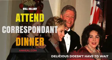 Will Hillary Clinton Attend the White House Correspondents' Dinner?