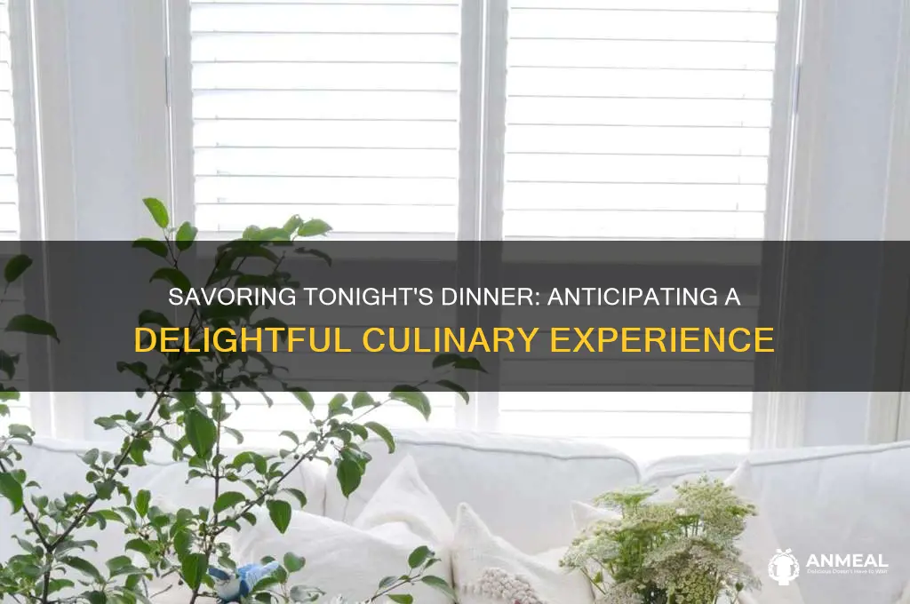 will i enjoy my dinner tonight
