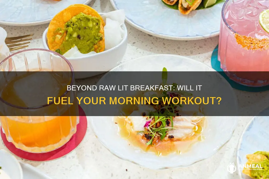 will lit beyond raw breakfast