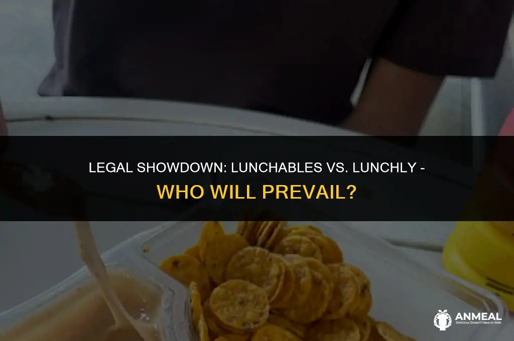 will lunchables sue lunchly