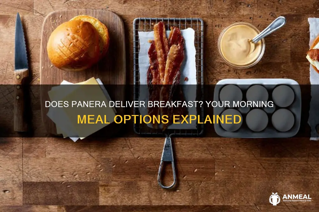 will panera deliver breakfast