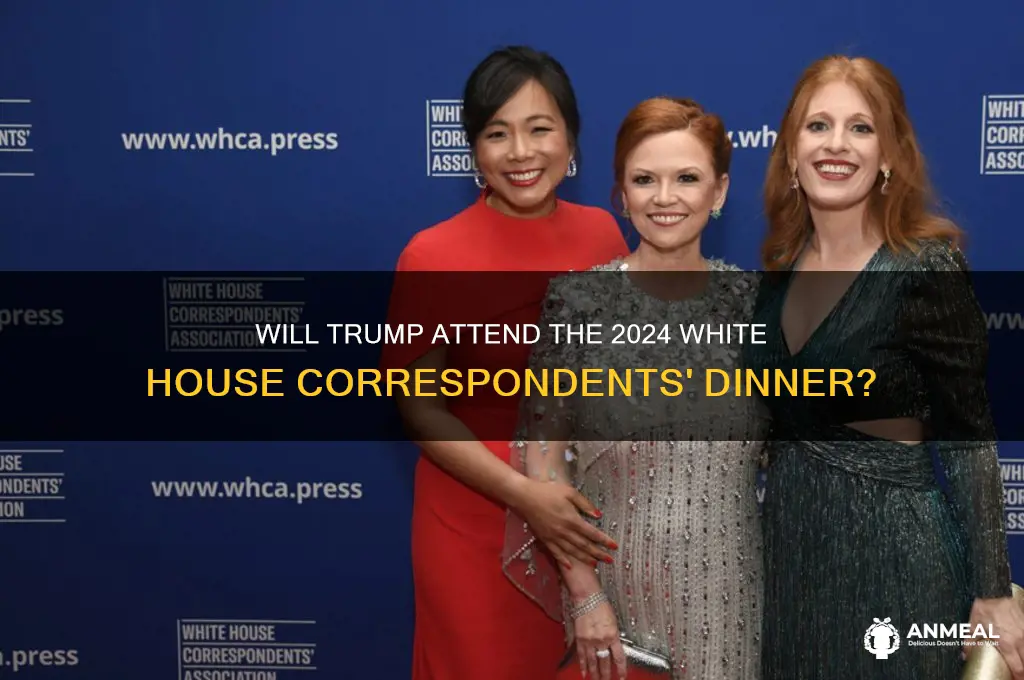 will presidnet trump be at wahsington correspondents dinner