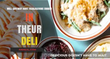 Safeway Thanksgiving Dinner 2023: Deli Options and Availability
