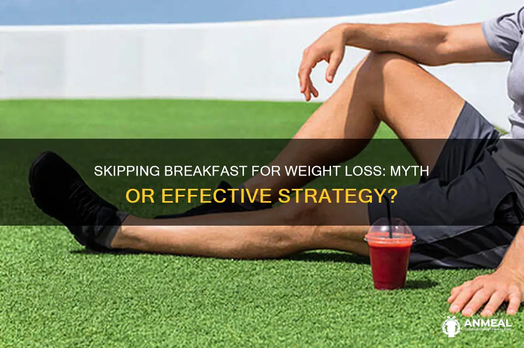 will skipping breakfast reduce weight