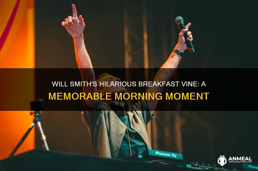 will smith breakfast vine