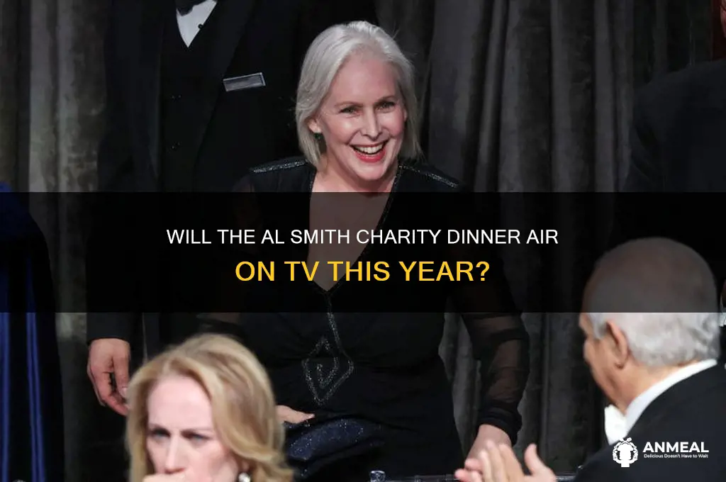 will the al smith charity dinner be televised
