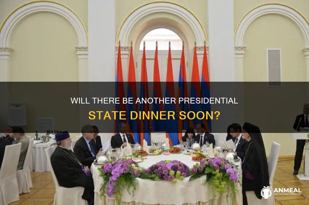 will ther ebe another presidential state dinner