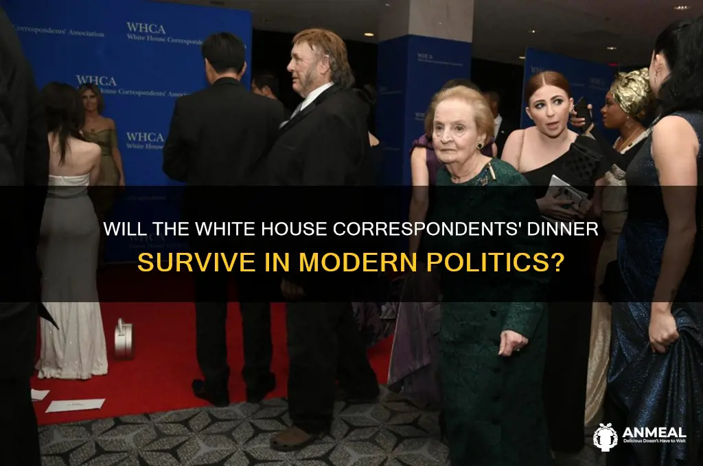 will there still be a correspondents dinner