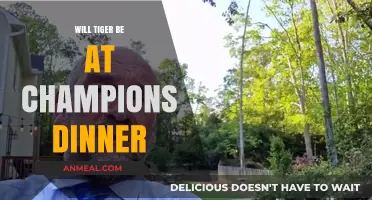Will Tiger Woods Attend the Champions Dinner This Year?