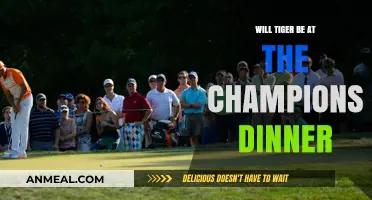 Tiger at the Champions Dinner: Will He Attend?