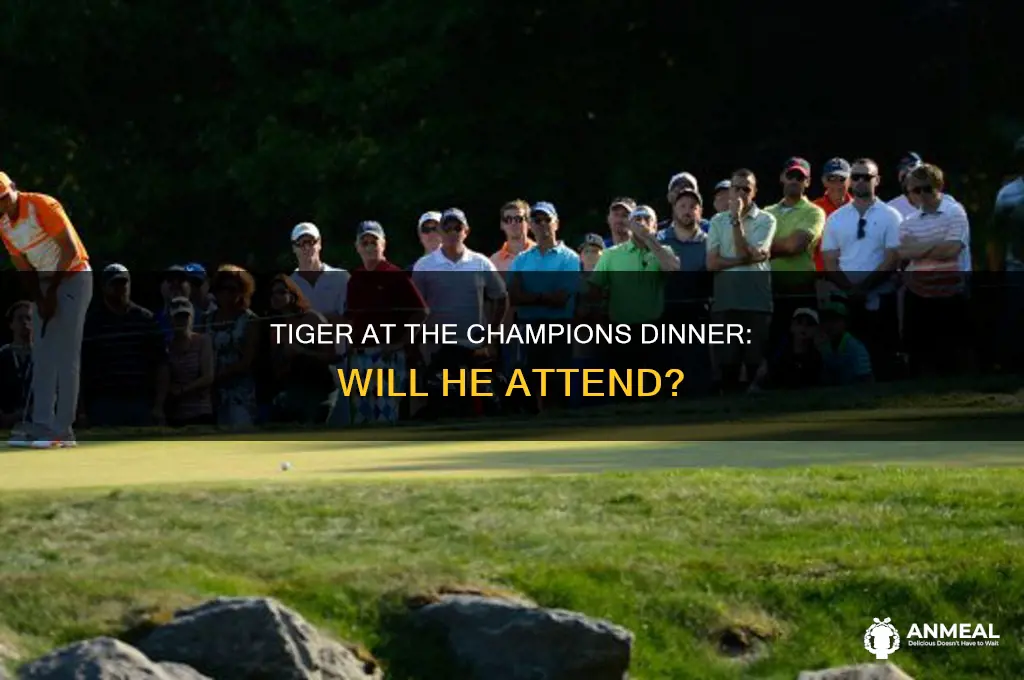 will tiger be at the champions dinner