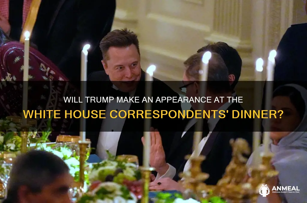 will trump attend the white house correspondents dinner