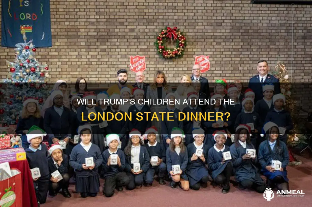 will trump children attend state dinner in london