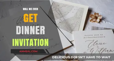 Will We Ever Get a Dinner Invitation? Exploring Social Dynamics and Etiquette