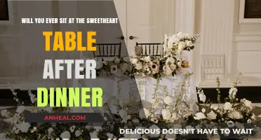 Sweetheart Table Traditions: Post-Dinner Seating Etiquette Explained