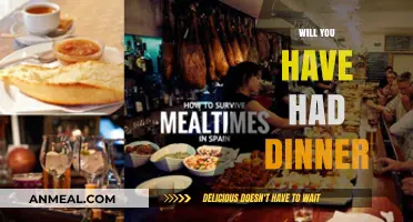 Will You Have Had Dinner? Exploring the Perfect Evening Meal Timing