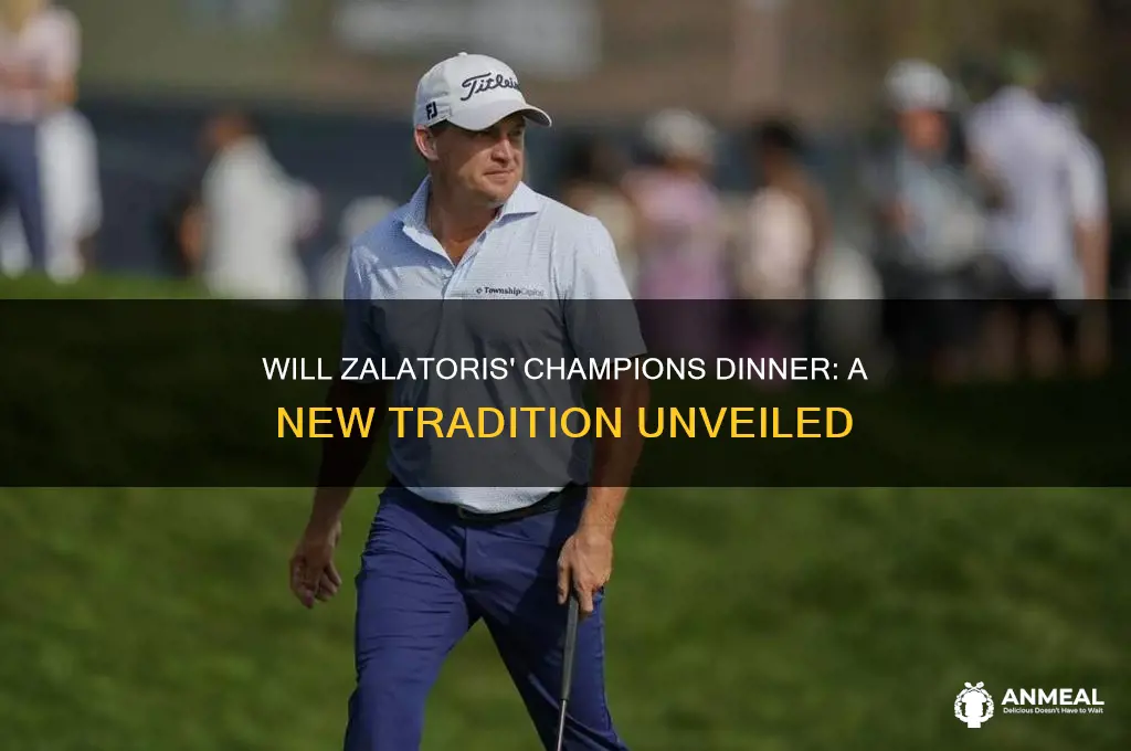 will zalatoris champions dinner