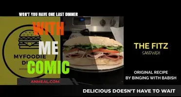 One Last Dinner: A Heartfelt Comic Tale of Farewell and Friendship
