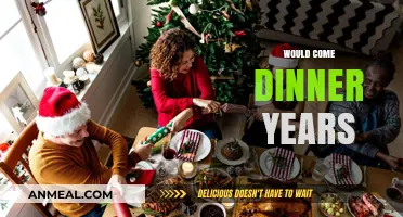 Would Come Dinner Years: Reflecting on Time, Togetherness, and Traditions