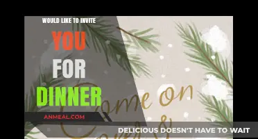 Warm Invitation: Join Us for a Delightful Dinner Gathering