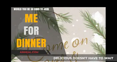 Warm Invitation: Join Me for a Delightful Dinner Experience