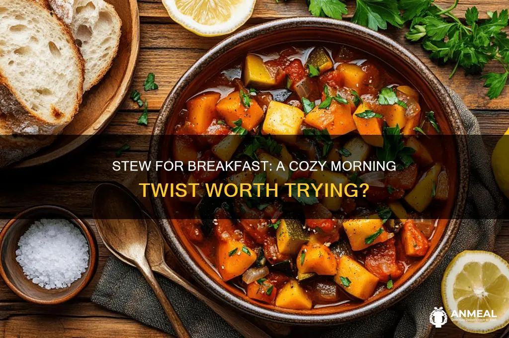 would you be willing to have stew for breakfast