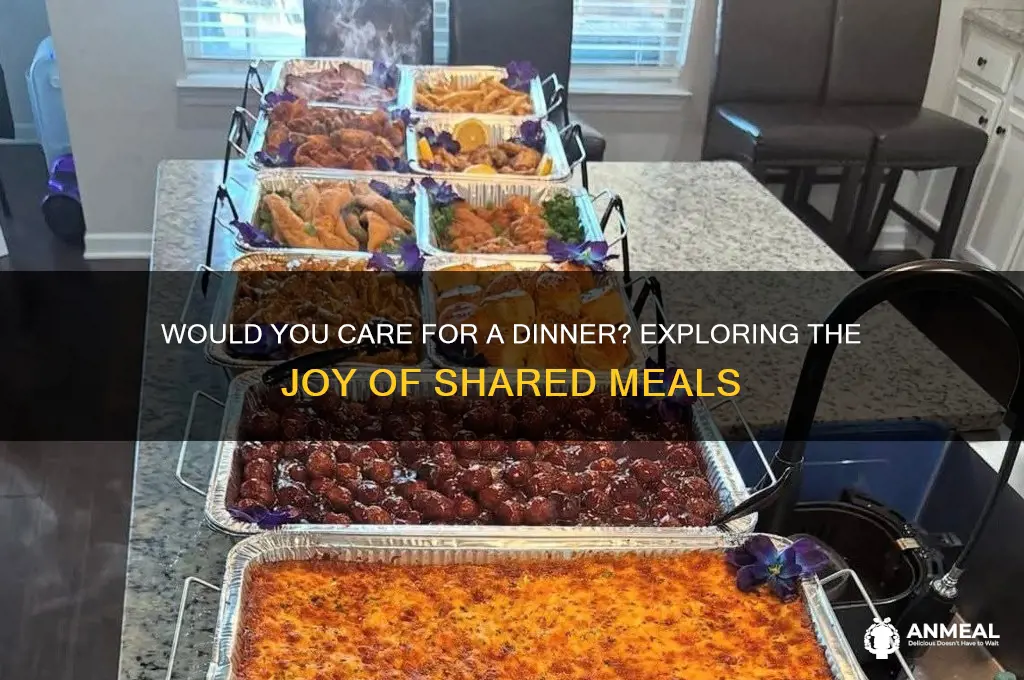 would you care for a dinner