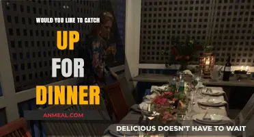 Reconnect Over Dinner: Let’s Catch Up and Share Stories!