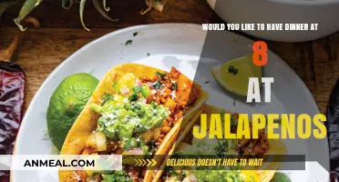 Sizzling Dinner Plans: Join Us at Jalapeños at 8 PM!