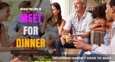 Dinner Plans: Let’s Meet, Eat, and Connect – Are You In?