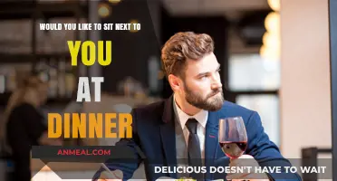 Would You Enjoy Your Own Company at the Dinner Table?
