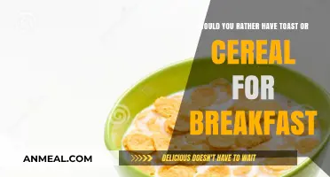 Toast vs. Cereal: Which Breakfast Choice Starts Your Day Better?