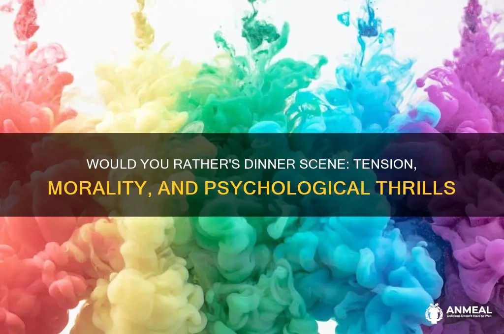 would you rather movie dinner scene